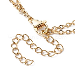 Латунный плетеный мешочек для макраме&nbsp;BJEW-JB09833-01