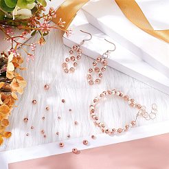 Spacer бисер латунные&nbsp;KK-AR0001-90RG