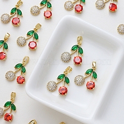 Латунные микро проложить кубического циркония подвески PW-WG02DBD-01