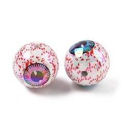 Печать и УФ-покрытие непрозрачными акриловыми бусинами&nbsp;OACR-Z035-07