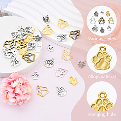 50шт 10 стиля подвески из сплава&nbsp;FIND-YW0006-65