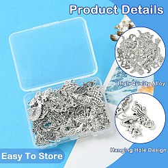 40шт 4 стиля подвески из сплава в тибетском стиле&nbsp;TIBEP-YW0002-03