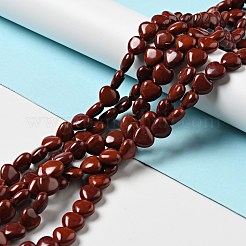 Натуральные красные яшмы бусы пряди&nbsp;G-B022-07B