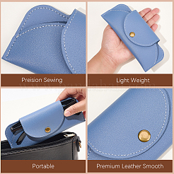 1 шт. прямоугольный футляр для очков из искусственной кожи&nbsp;AJEW-CN0005-53C