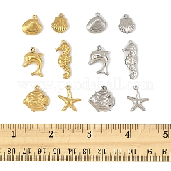 36 шт. 12 подвески из нержавеющей стали Ocean 304&nbsp;STAS-FS0001-95