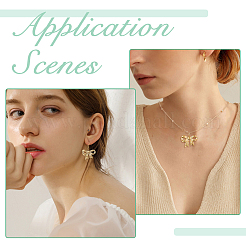 10 шт. ионное покрытие (IP) подвески из нержавеющей стали 304&nbsp;STAS-DC0016-58