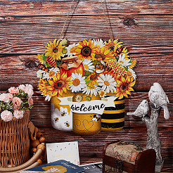 Украшения из деревянных подвесок своими руками&nbsp;HJEW-WH0068-17B