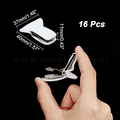 Железные противоскользящие зажимы для ткани&nbsp;AJEW-WH0326-28