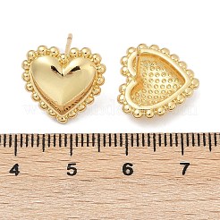 Латунь серьги&nbsp;EJEW-H154-06G