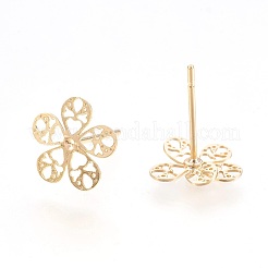 Латунь уха шпильки&nbsp;LS-X-KK-S345-272G