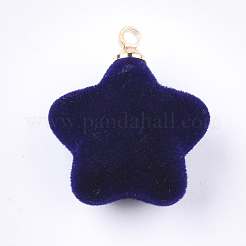 Флокированные акриловые подвески&nbsp;FIND-T046-29