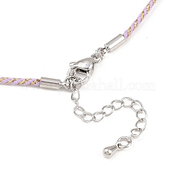 Изготовление ожерелья из плетеного нейлонового шнура толщиной 2 мм&nbsp;MAK-A019-02P-18