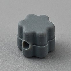 Цветочные силиконовые фокусные бусины&nbsp;SIL-TAC0008-10J