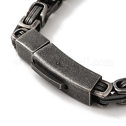 Браслеты-цепочки византийского типа из хирургической нержавеющей стали 316&nbsp;BJEW-Q349-02B