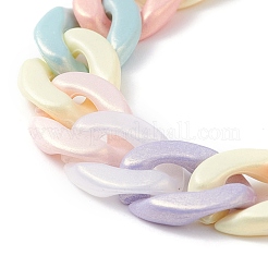 Акриловая цепочка для брелков своими руками&nbsp;HJEW-JM00578-01