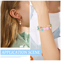 100 г прозрачных/непрозрачных акриловых бусин&nbsp;MACR-TA0001-50H