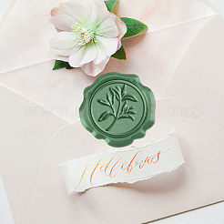 50шт. клейкие восковые наклейки&nbsp;DIY-CA0006-16O