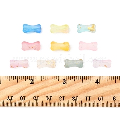 130 шт. 13-цветные градиентные прозрачные акриловые бусины&nbsp;OACR-FS0002-04