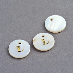 Подвески из пресноводных оболочек&nbsp;X-SSHEL-S249-L