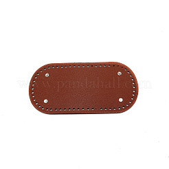 Искусственная кожа вязание крючком сумки дно&nbsp;FIND-WH0094-53A-03