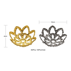 300 шт. 3 стиля железных причудливых бусин&nbsp;IFIN-FS0001-07