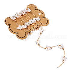 Акриловые цепочки-бабочки ручной работы длиной 1 м.&nbsp;CHC-TA0001-24B