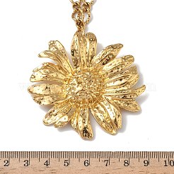 Женские подвески в форме подсолнуха из нержавеющей стали 304&nbsp;NJEW-L467-03G