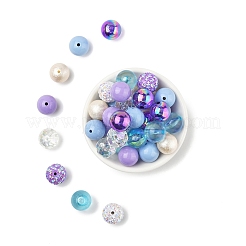 40шт 8 стиля акриловые бусины&nbsp;OACR-FS0004-11