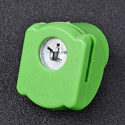 Случайные одноцветные или случайные смешанные цветные мини-наборы пластиковых бумажных перфораторов для скрапбукинга и бумажных поделок&nbsp;LS-AJEW-L051-06