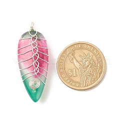 Подвески из натурального бразильского агата&nbsp;PALLOY-JF01524-03