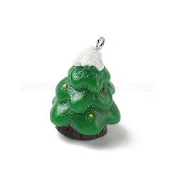 Подвески из непрозрачной смолы на рождественскую тематику&nbsp;RESI-I336-01P-11