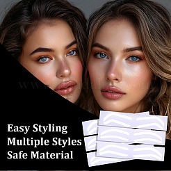 60шт 3 стиля пластиковая кожа для татуажа бровей&nbsp;AJEW-CP0009-58B