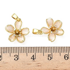 Латунные микро проложить кубического циркония подвески&nbsp;KK-I371-35G-01