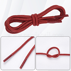 Круглый вощеный шнурок для ботинок&nbsp;OCOR-WH20007-225B-03