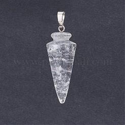 Природного кварца хрустальных подвесок&nbsp;G-P236-01