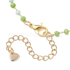 Круглые браслеты ручной работы из стеклянных бусин&nbsp;BJEW-JB13394