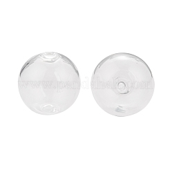 Бусины ручной работы из дутого стекла с двумя отверстиями&nbsp;DH017J-1