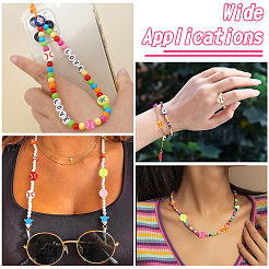 200шт бусины из полимерной глины ручной работы&nbsp;CLAY-CJ0002-03