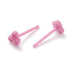 Серьги-гвоздики из экологически чистого пластика&nbsp;EJEW-H120-01C