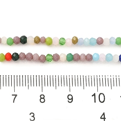 Непрозрачные имитационные нефритовые стеклянные бусины&nbsp;EGLA-P062-02B