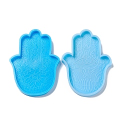 Diy hamsa hand with evil eye cup коврик силиконовые Молды&nbsp;DIY-E069-01A
