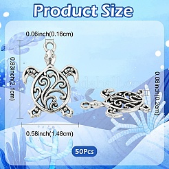 50 шт. Подвески из сплава в тибетском стиле&nbsp;FIND-YW0008-73