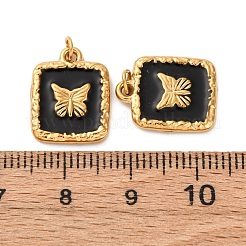 Подвески из нержавеющей стали 304 с эмалью&nbsp;STAS-U061-37G-A02