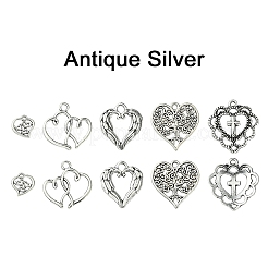 50шт 5 стиля подвески из сплава в тибетском стиле&nbsp;FIND-YW0004-61