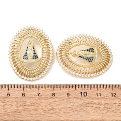 Латунные микро проложить кубического циркония подвески&nbsp;KK-K408-63G