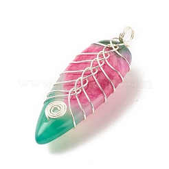 Подвески из натурального бразильского агата&nbsp;PALLOY-JF01524-03