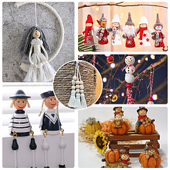 60 шт. необработанные бусины из натурального дерева&nbsp;WOOD-GF0002-21B