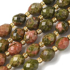 Природные Unakite бисер нитей&nbsp;G-F809-A48-01