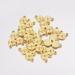 Сеттинги для коннекторов из сплава и страза&nbsp;X-EA10684Y-G