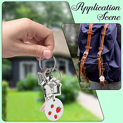 Наборы для изготовления брелока-подвески из алюминия с двусторонней термопередачей своими руками&nbsp;DIY-SP0005-26E